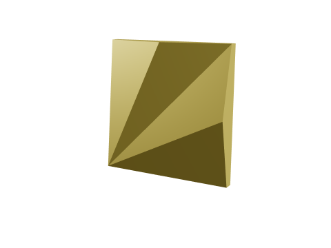 Facet Panel V-42 3D Model